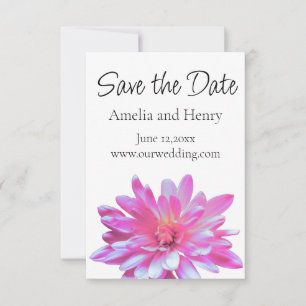 Save The Date Rose Daisy rose fleur rose floral rose - enregistr