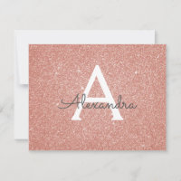 Rose Gold Sparkle Parties scintillant Sweet 16 Enr