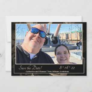 Save The Date Roses élégants Enregistrer la date