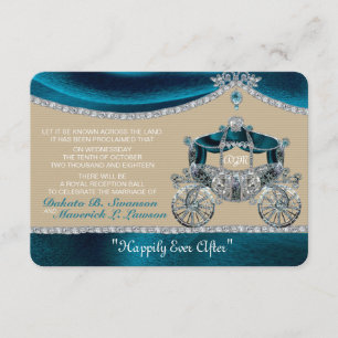 Save The Date Royal Fairytale Enregistrer la date