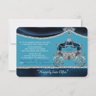 Save The Date Royal Fairytale Enregistrer la date