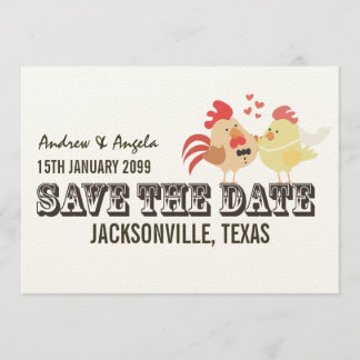 Save The Date Rustic Country Farm Wedding Enregistrer la date