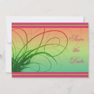 Save The Date Saisons Enregistrer l'Invitation de date