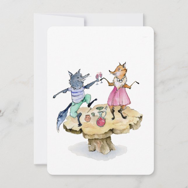 Save The Date Saler Foxy (Devant)