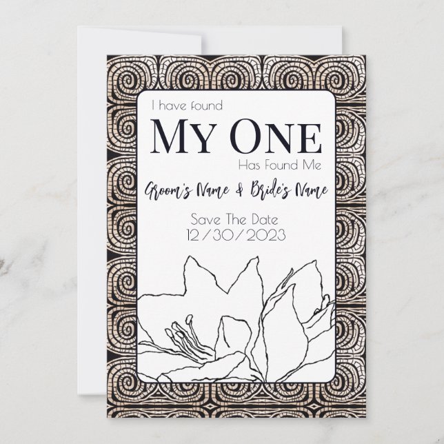 Save The Date Sauter la chambre (Devant)