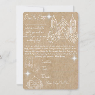 Save The Date Sauvegarder la date de mariage i
