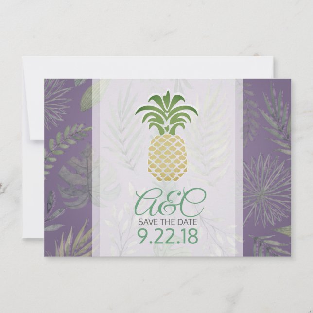 Save The Date Sauver la Date  Ananas (Devant)