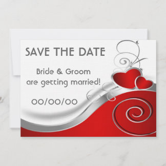 Save The Date Sauver la date: Cœurs