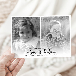 Save The Date Sauvez la date, Enfants mariés, photo