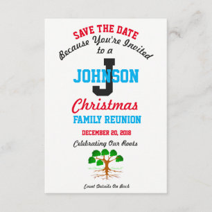 Save The Date Sauvez l'invitation de date combinée - la Réunion