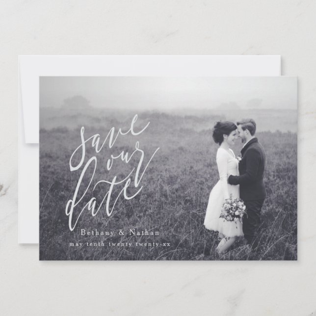 SAVE THE DATE SCRIPT-ENREGISTRER LA DATE (Devant)