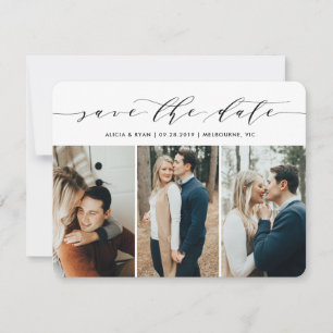 Save The Date Script plusieurs photos enregistrer la date