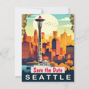 Save The Date Seattle, Washington,