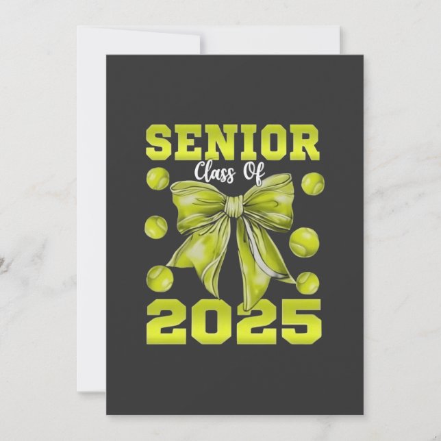 Save The Date Senior 2025 Softball Graduate Graduate Sport (Devant)