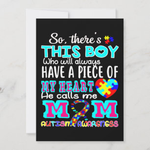 Save The Date Sensibilisation sur l'autisme de chemise de la Jou