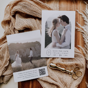 Save The Date SHYLAH Classic Neutral Elegant Boho Mariage unique