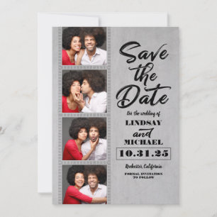 Save The Date Signet de photos amusant à thème Enregistrer la da