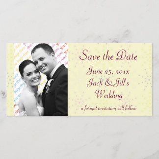 Save The Date Silktones Cream Enregistrer la date