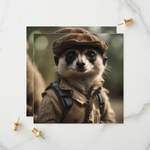 Save The Date Silvester de salut le Meerkat : un conte de vétéra