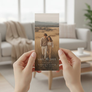 Save The Date Simple Faire Enregistrer La Date De Mariage Photo