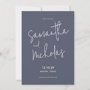 Save The Date Simple minimaliste moderne