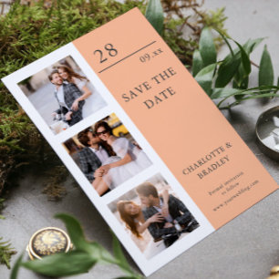 Save The Date Simple Photo de mariage Enregistrer la date