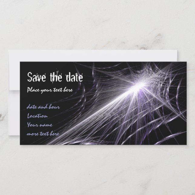 Save The Date Spider Web (Devant)