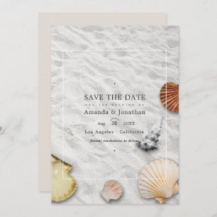 Save The Date Summer Beach Wedding Enregistrer La Date