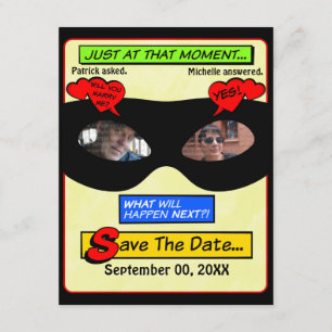 Save The Date Superhero Enregistrer La Date