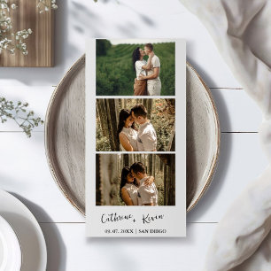 Save The Date Superposition pour photomaton de mariage minimalis