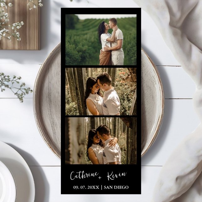 Save The Date Superposition pour photomaton de mariage minimalis (Créateur téléchargé)