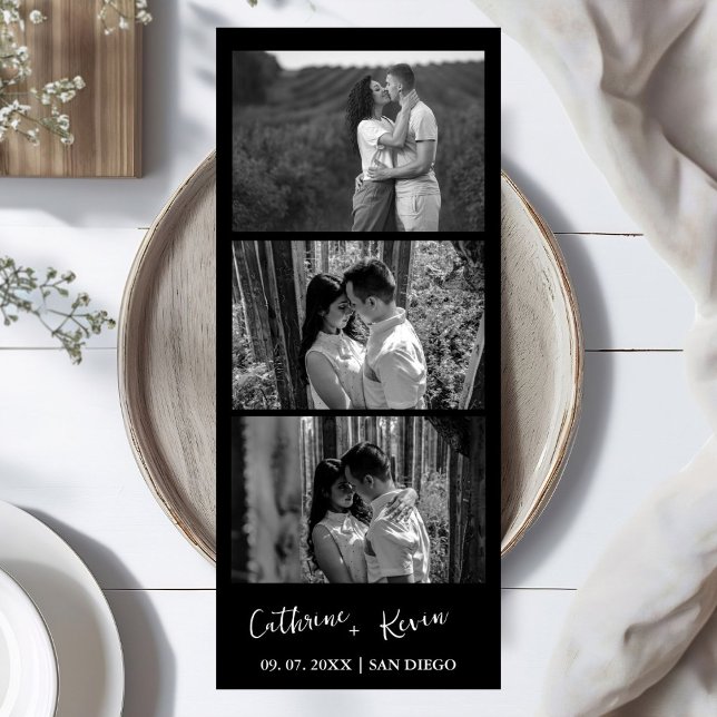 Save The Date Superposition pour photomaton de mariage minimalis (Créateur téléchargé)