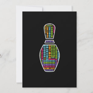 Save The Date T-shirt de la brigade de bowling féminin