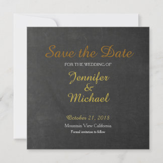 Save The Date Tableau de bord Enregistrer l'écriture manuscrite 