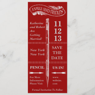 Save The Date Tableau De Bord Vintage Enregistrer La Date