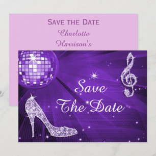 Save The Date Talons Aiguilles Brillants 30e Anniversaire Enregi