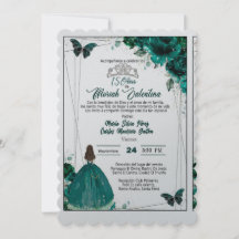 TARJETA PARA BODA O QUINCEAÑERA