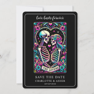 Save The Date Tarot Mariage Enregistrer plat