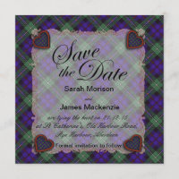 Tartan du clan écossais Mackenzie - Plaid