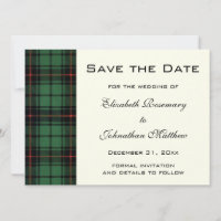 Tartan Vintage, motif moderne Davidson pour mariag