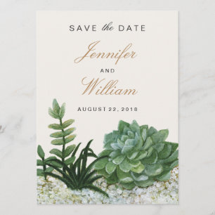 Save The Date Terrarium