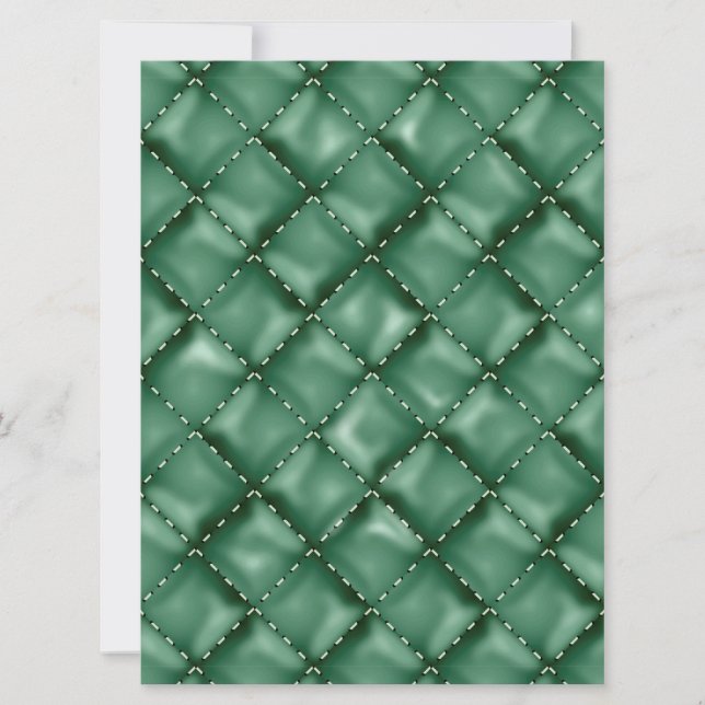 Save The Date Texture de cuir brillant 3 (Devant)