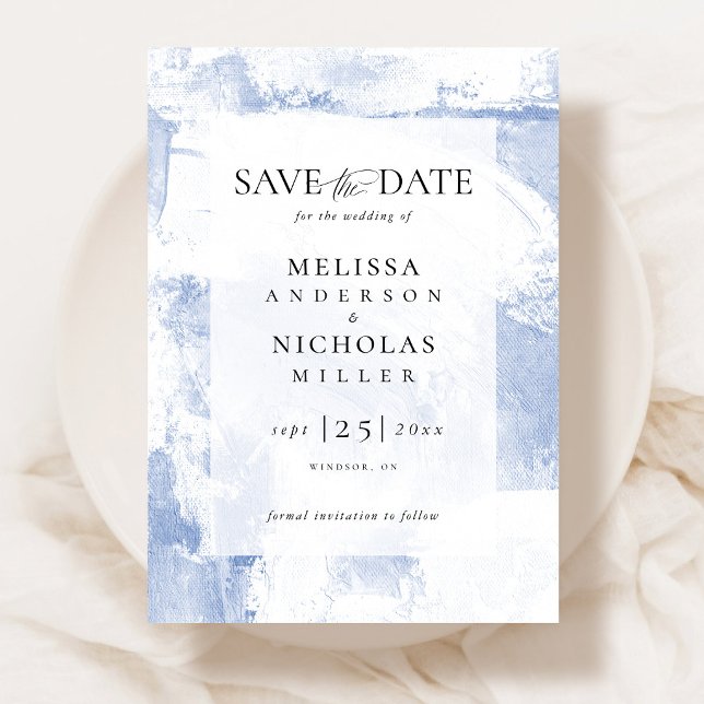 Save The Date Texture de la peinture (Créateur téléchargé)