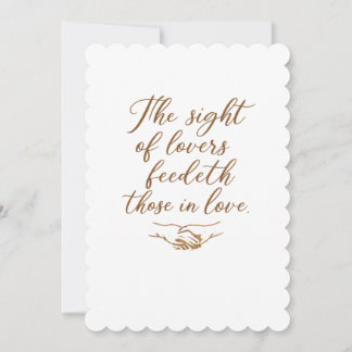 Save The Date The Sight of Lovers