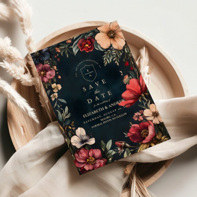 Save The Date Thème de mariage Romance sombre (Créateur téléchargé)