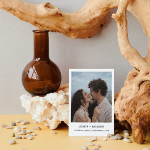 Save The Date Thème de voyage de mariage Enregistrer la date