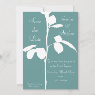 Save The Date Tige de rose