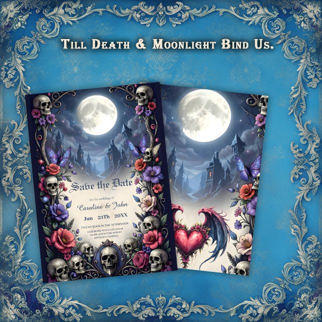 Save The Date Till Death & Moonlight Bind Us.  (Créateur téléchargé)