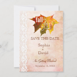 Save The Date Tombez amoureux Mariage SAUVEGARDEZ LA DATE