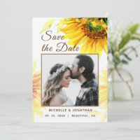Tournesol jaune en gras Mariage photo